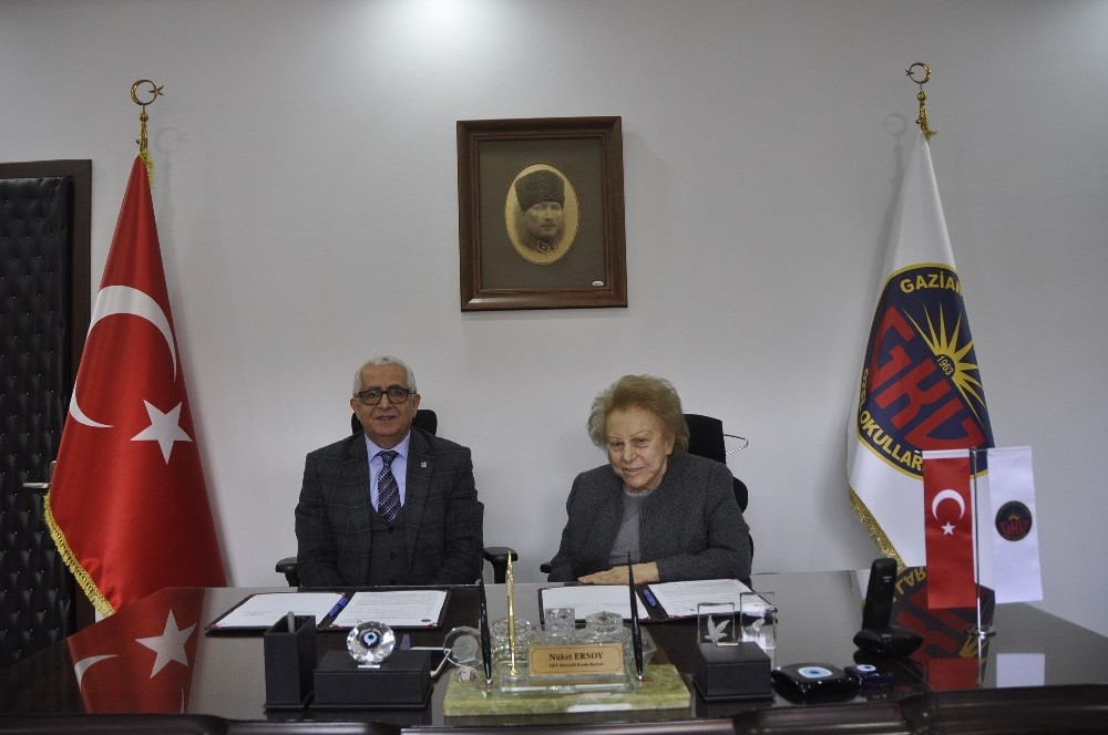Gaziantep Kolej Vakfı ve HKÜ arasında işbirliği protokolü imzalandı 