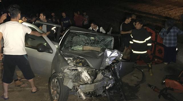 Gaziantep Nurdağı'nda trafik kazası: 2 ölü 7 yaralı