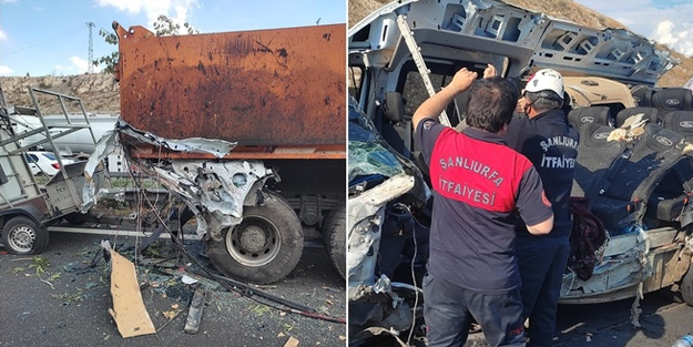 Gaziantep-Şanlıurfa yolunda kaza: 5 ölü 10 yaralı