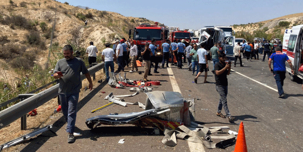 Valilik kaza ile ilgili iletişim numarası paylaştı