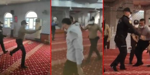 Gaziantep Valiliği'nden 'camide biber gazlı müdahale' açıklaması! Bekçi için flaş gelişme