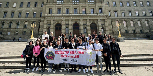 Gaziantepli öğrenciler Avrupa'yı mercek altına aldı