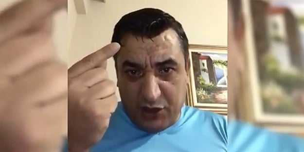 Gazianteplilere 'Evde Kal' çağrısı yapan vatandaşın görüntüleri kahkahaya boğdu