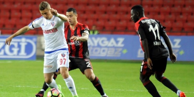 Gaziantepspor büyük fırsatı tepti