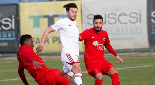 Gaziantepspor Eskişehirspor'u farklı geçti