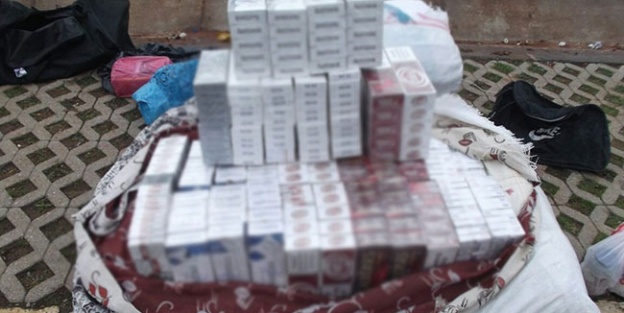 Gaziantep'te 130 bin paket gümrük kaçağı sigara ele geçirildi