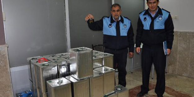 Gaziantep'te 800 kilo sahte zeytinyağı ele geçirildi