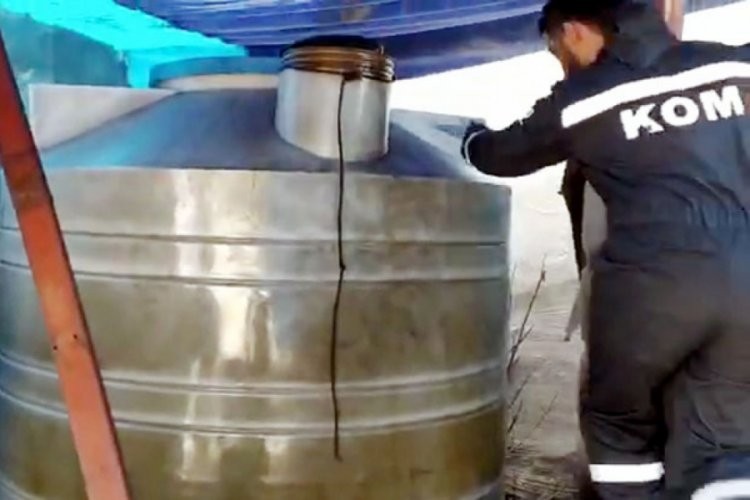 Gaziantep'te kaçak akaryakıt operasyonu