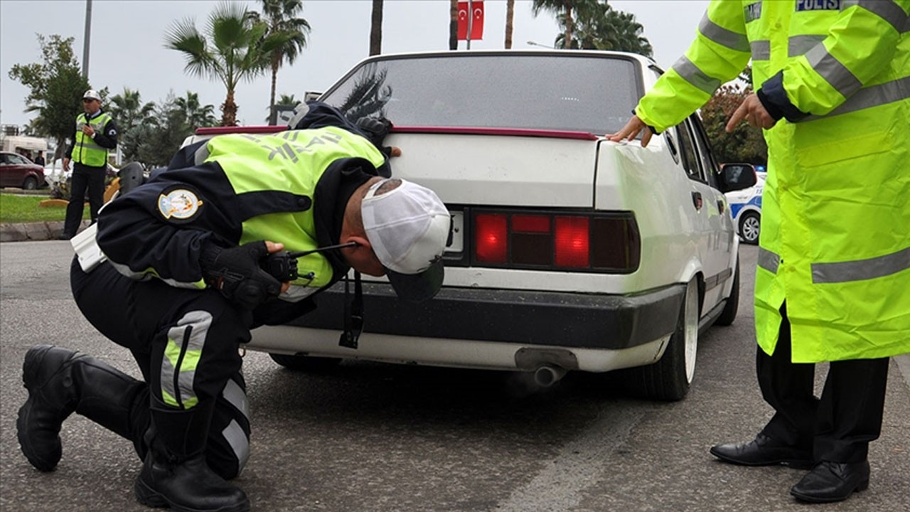 Gaziantep’te abart egzoz kullanlara dudak uçuklatan ceza