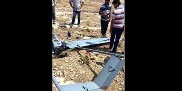 Gaziantep'te ABD İHA'sı düştü