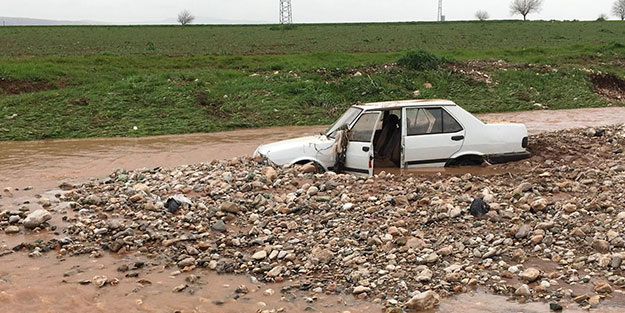 Gaziantep'te acı olay! Sele kapılarak kayboldular