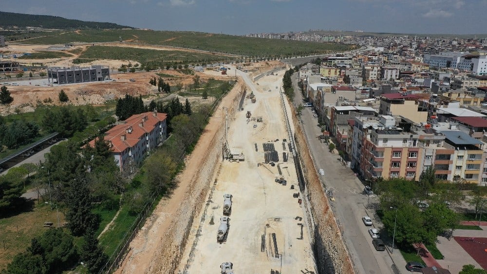 Gaziantep’te alt yapı ve üst yapı çalışmaları sürüyor 