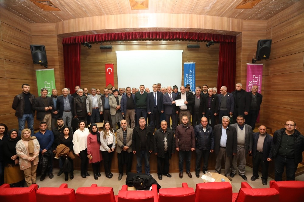 Gaziantep’te çiftçi eğitimleri devam ediyor 