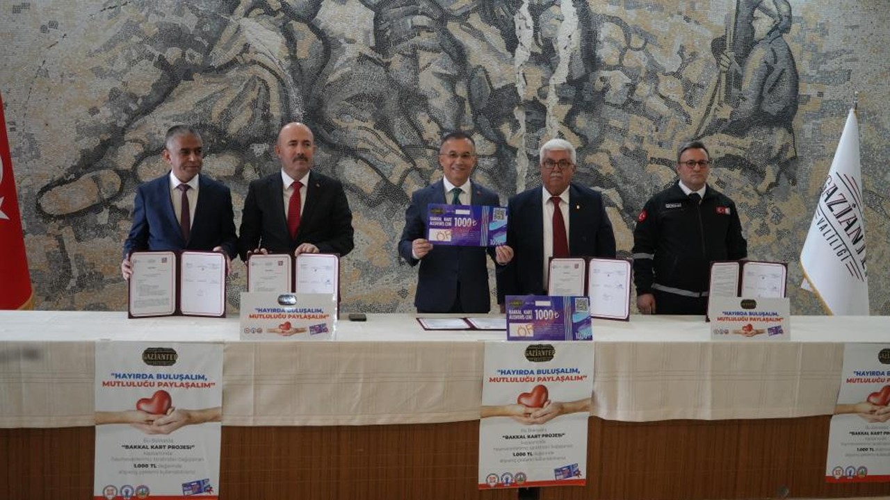 Gaziantep’te dar gelirli vatandaşlar için sevindirici haber