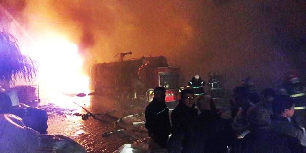 Gaziantep'te fabrika yangını: 7 kişi yaralı