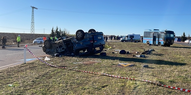 Gaziantep'te feci kaza! 1 kişi öldü, 12 kişi yaralandı