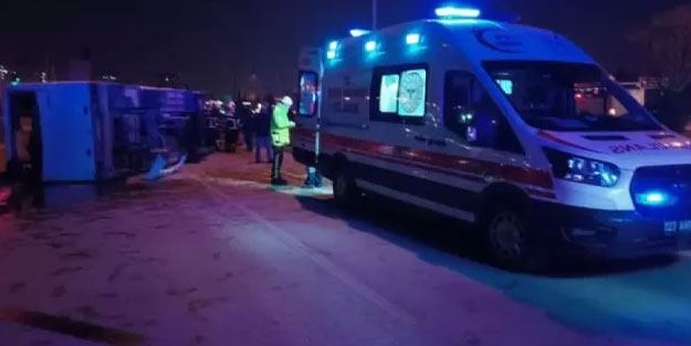 Gaziantep'te feci kaza