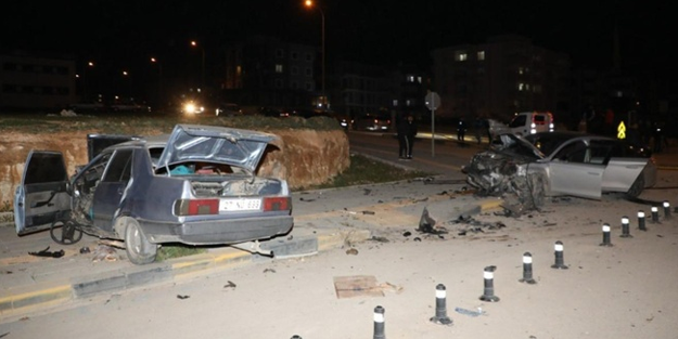 Gaziantep'te feci kaza!