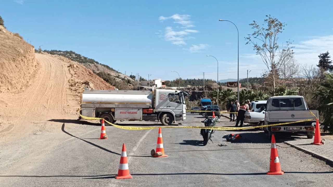 Gaziantep'te feci kaza! Motosiklet sürücüsü hayatını kaybetti!