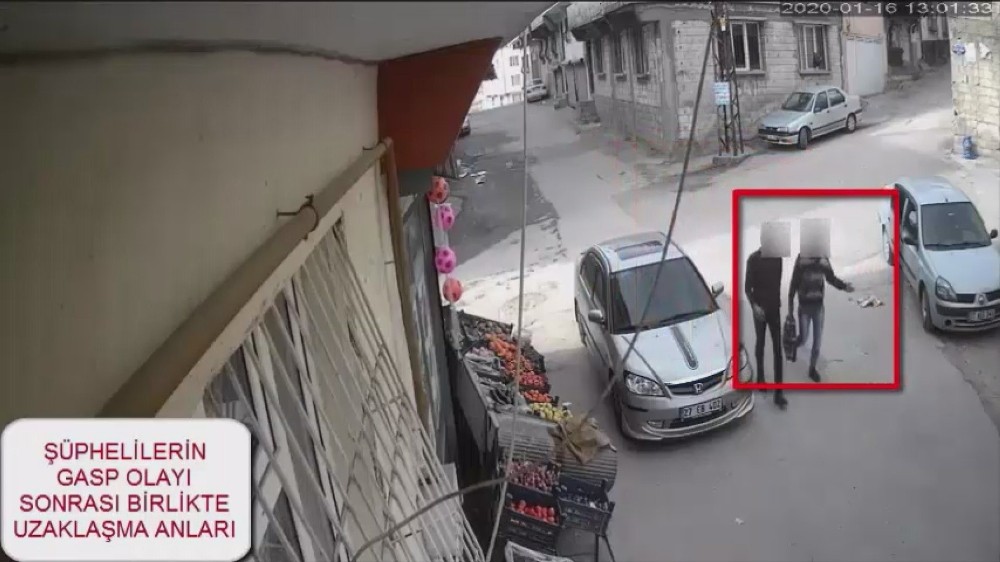 Gaziantep’te gasp zanlısı 2 kişi tutuklandı 