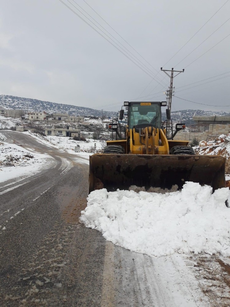 Gaziantep’te hummalı bir karla mücadele çalışmaları 