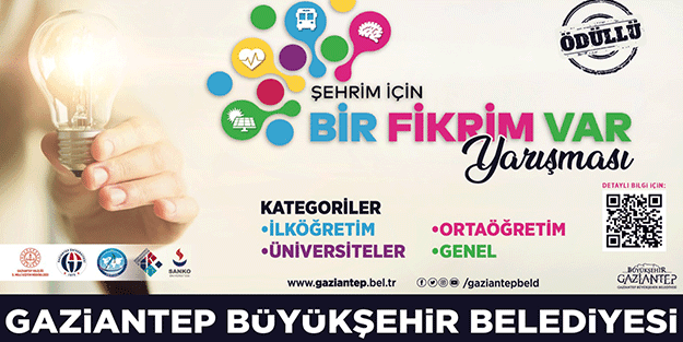 Gaziantep’te ilgi çeken proje! ‘Şehrim için bir fikrim var’