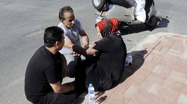 Gaziantep'te kazada yaralanan eşini taksiyle eve göndermek istedi