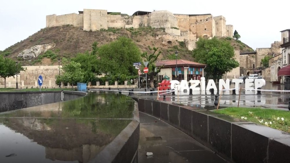 Gaziantep’te kısıtlamanın ilk günü sessizlik hakim 