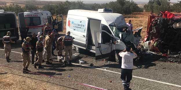 Gaziantep'te korkunç kaza: 8 ölü 18 yaralı