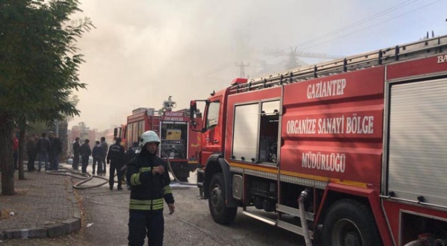 Gaziantep'te korkutan yangın