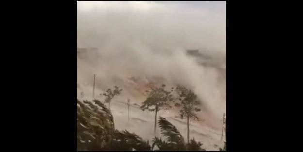 Gaziantep'te kum fırtınası! 