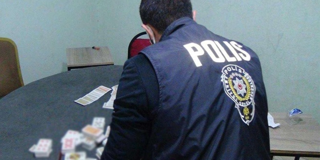 Gaziantep'te kumarhane operasyonu