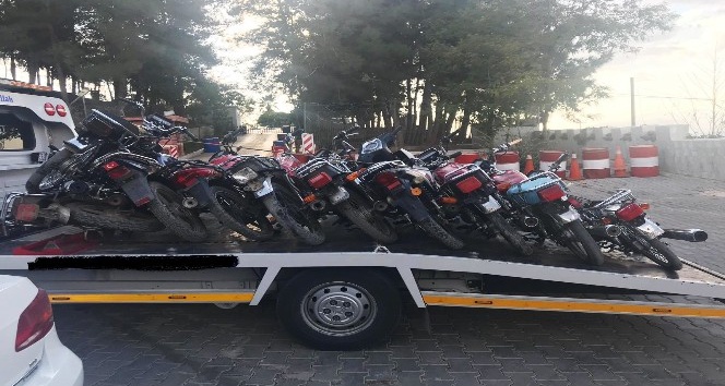 Gaziantep'te motosiklet hırsızlarına operasyon: 6 kişi gözaltına alındı