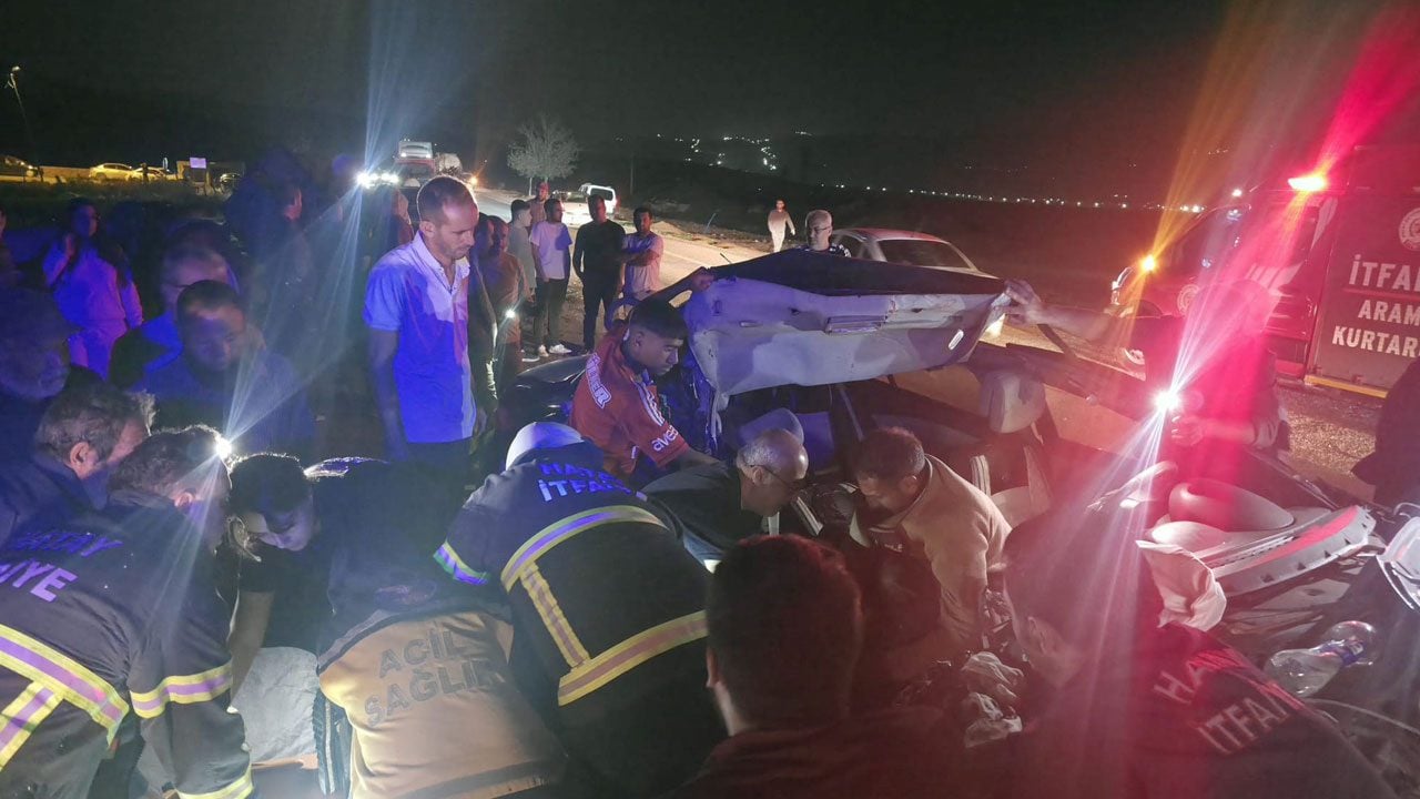 Gaziantep’te peş peşe iki kaza! 4 kişi ağır yaralandı