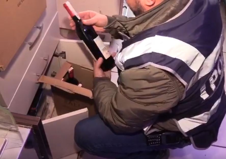 Gaziantep’te sahte ve kaçak içki operasyonu: 9 gözaltı 