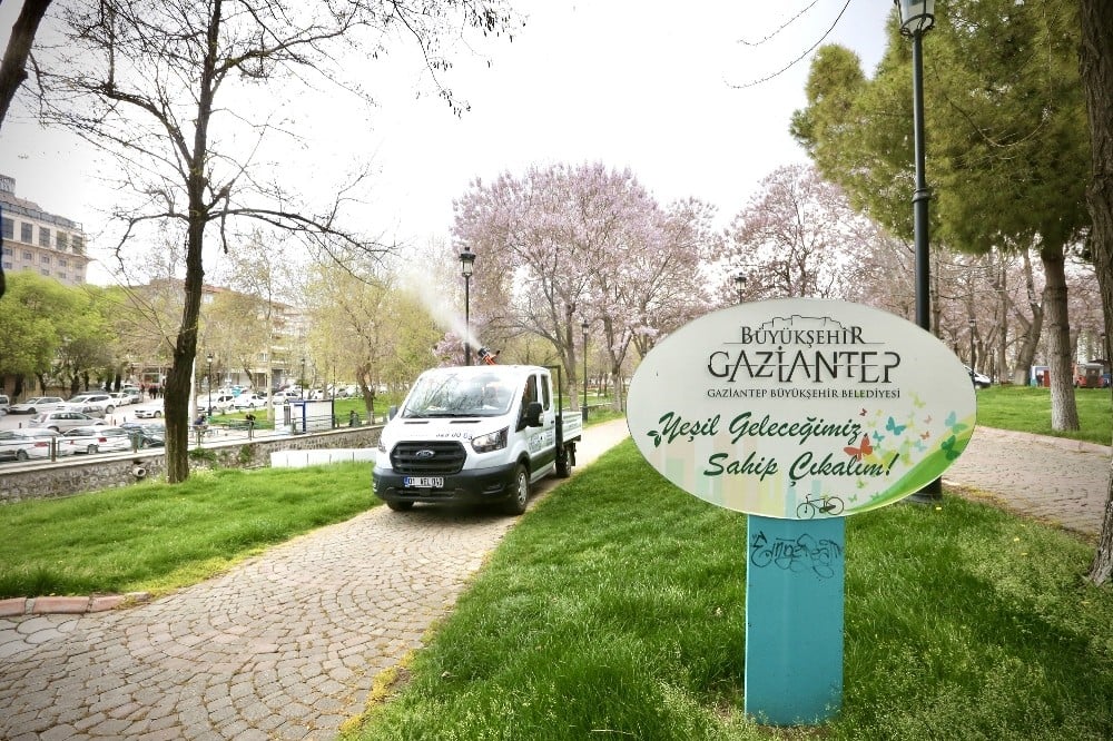 Gaziantep’te sinek ve haşerelere mücadele 