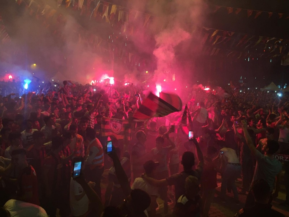 Gaziantep’te süper lig sevinci 
