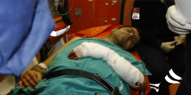 Eve silahlı saldırı düzenlendi