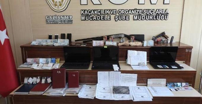 Gaziantep'te tefecilik operasyonu: 17 kişi gözaltında