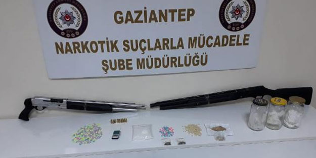 Gaziantep'te uyuşturucu operasyonu: 10 gözaltı