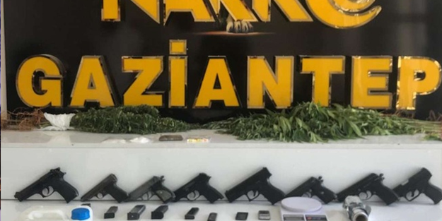 Gaziantep’te uyuşturucu operasyonu!