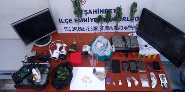 Gaziantep'te uyuşturucu satıp karşılığında çalıntı eşya alan zanlı tutuklandı