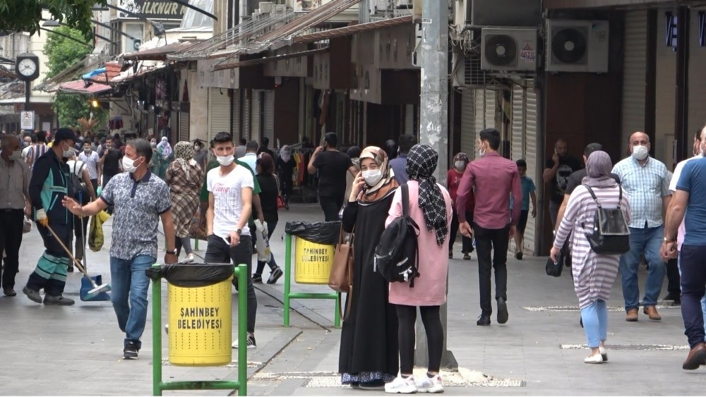 Gaziantep’te yarım saat öncesi ve sonrası 