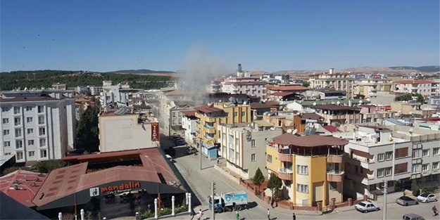 Gaziantep'teki çatışmadan ilk görüntüler