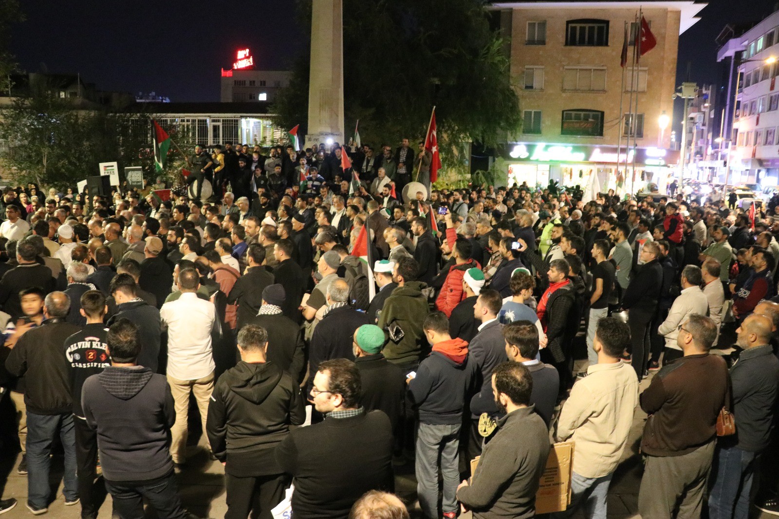 Gaziantep’ten Gazze’ye destek