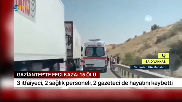 Gaziantep'ten Türkiye'yi yakan ateş! Bir gazetecinin en zor anı
