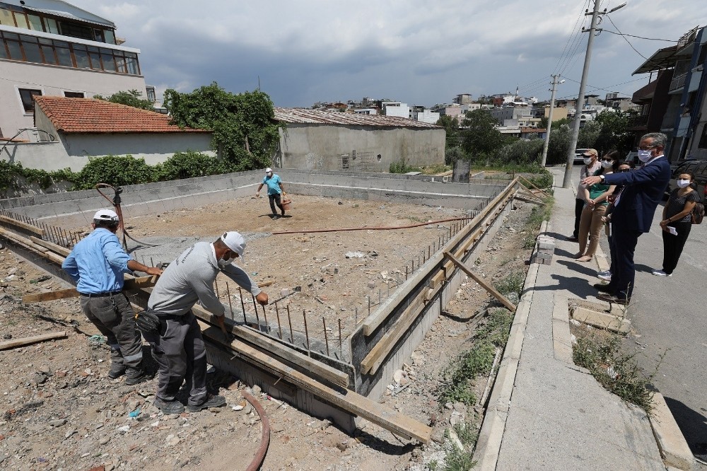 Gaziemir’in taziye evleri, hizmete girmek için gün sayıyor 