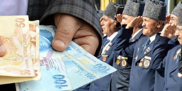 Gaziler ne kadar yaşlılık aylığı alacak? Gazi yaşlılık aylığı alma şartı nedir?