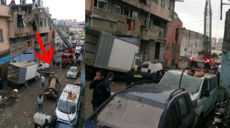 İstanbul'da buhar kazanı bomba gibi patladı