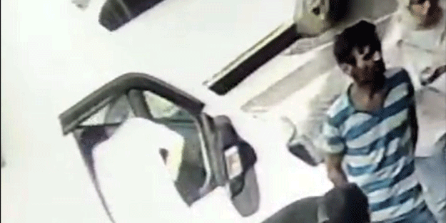 Gaziosmanpaşa'da minibüsteki cep telefonunu böyle çaldı